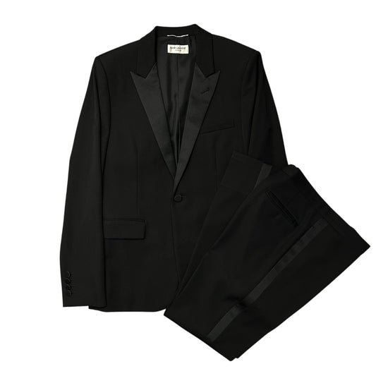 SAINT LAURENT PARIS 16AW Hedi Smoking Jacket Size 48