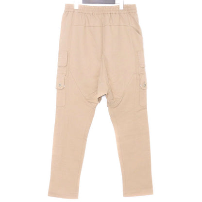 DEVOA 22AW Cotton Linen Cargo Pants Light Beige Size 2