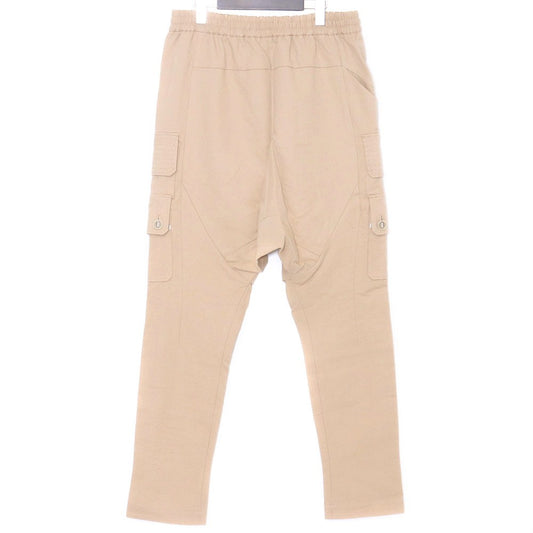 DEVOA 22AW Cotton Linen Cargo Pants Light Beige Size 2