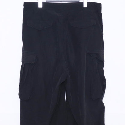 SUS-SOUS 25SS Travelight M-51 Wide Cargo Pants Black Size 5