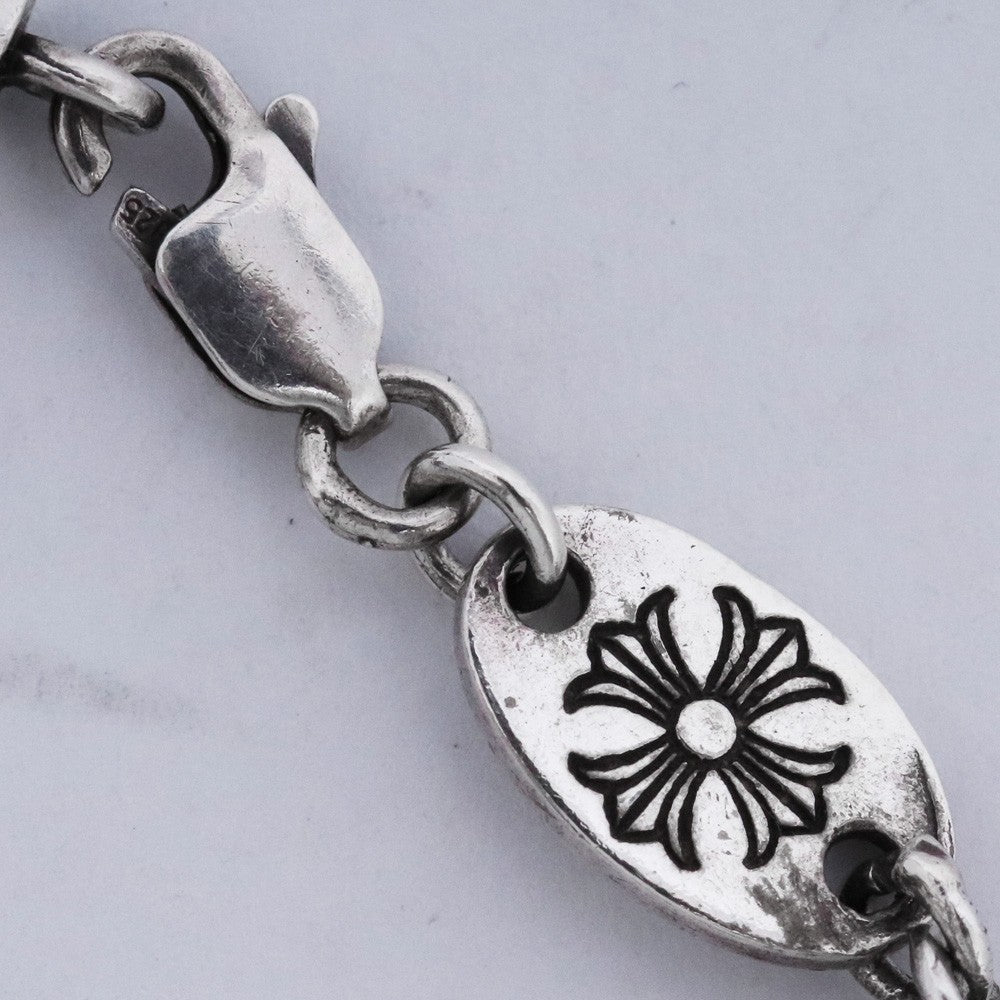 Chrome Hearts KZ Bracelet Star Silver Black Bracelet Size F