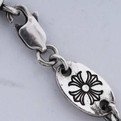 Chrome Hearts KZ Bracelet Star Silver Black Bracelet Size F