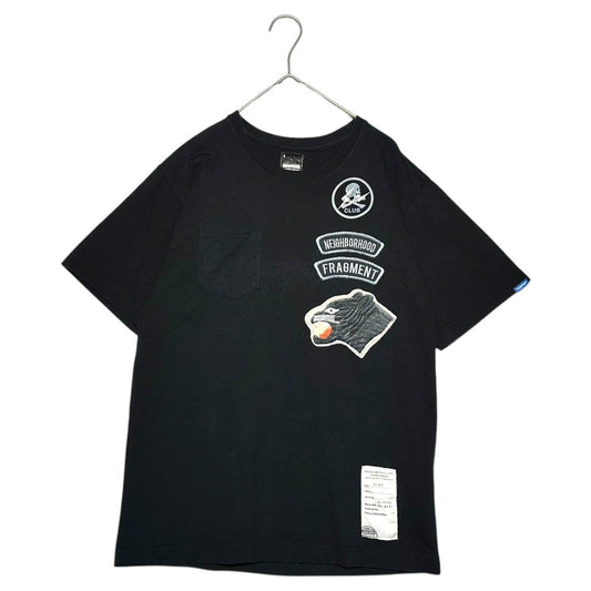 NEIGHBORHOOD x FRAGMENT 00s Patch Print T-Shirt Size 1