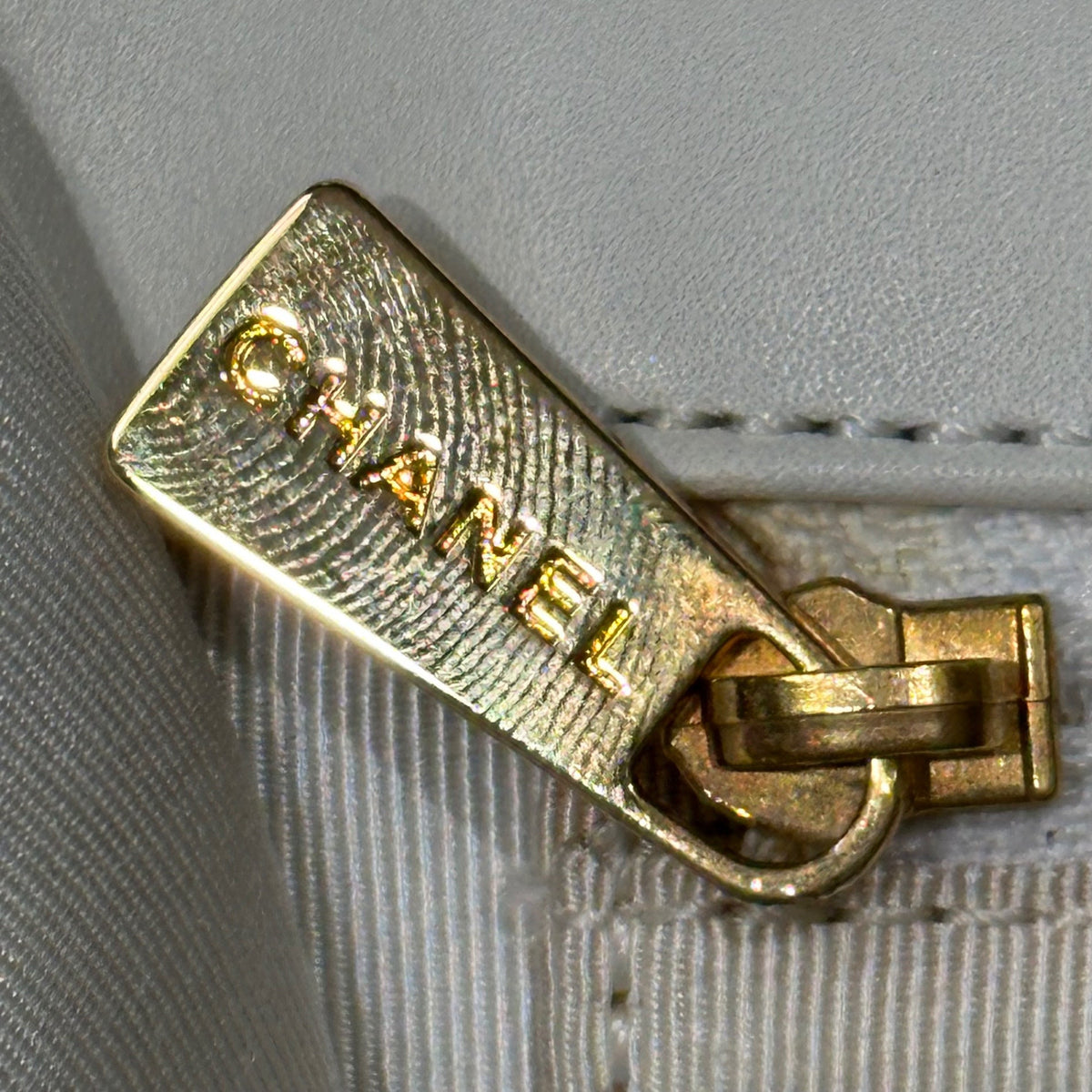CHANEL 2000s CC Logo Backpack White