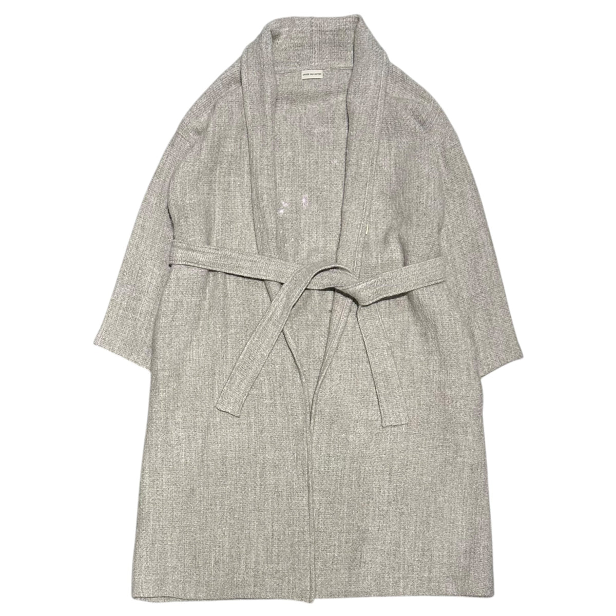 DRIES VAN NOTEN 98AW Viburnum Graphic Gown Coat Size FREE