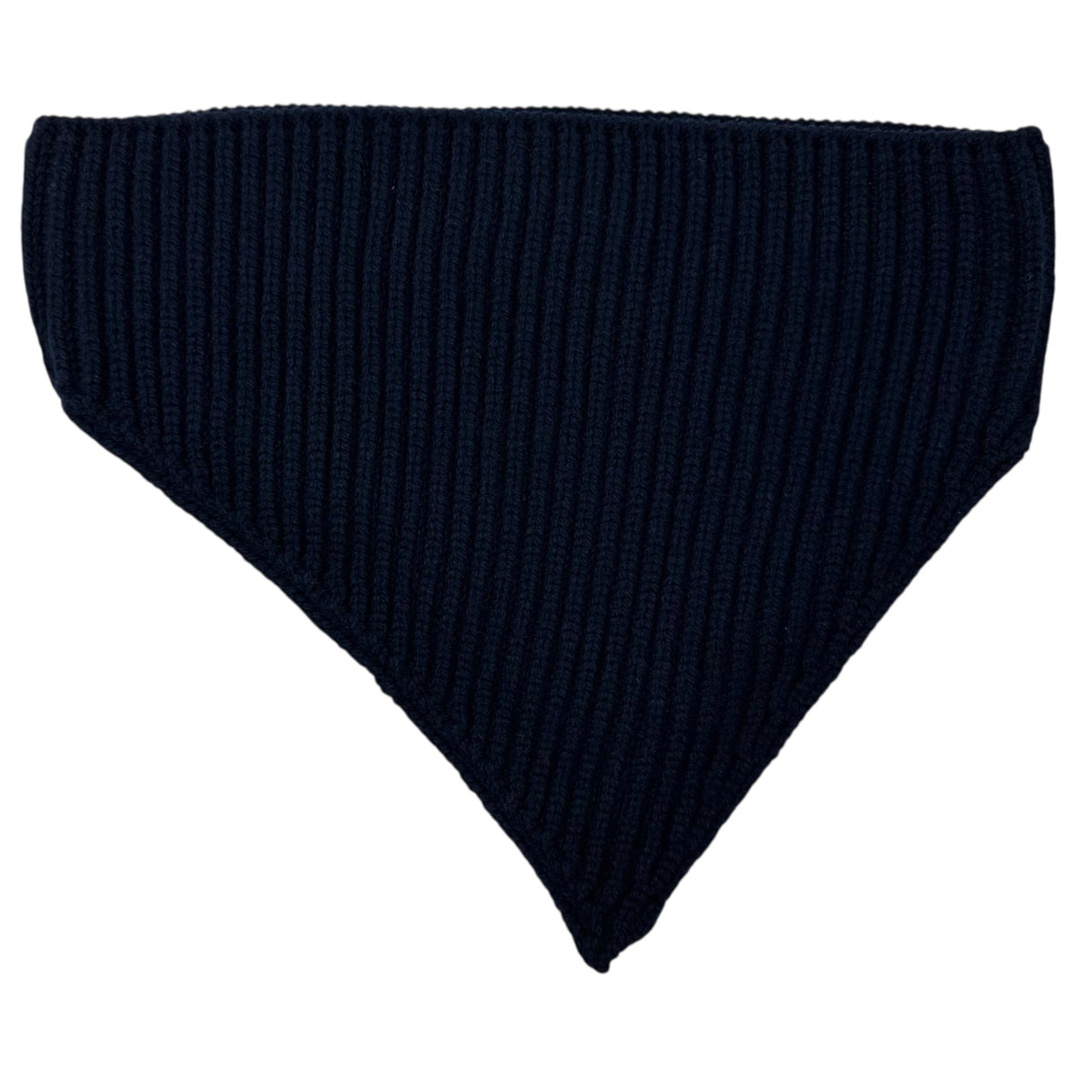 JIL SANDER 23AW Foulard Knit Neck Warmer Navy Size U