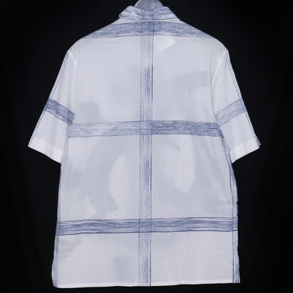 DIOR x Jack Kerouac Graffiti Shirt White/Blue Size 38