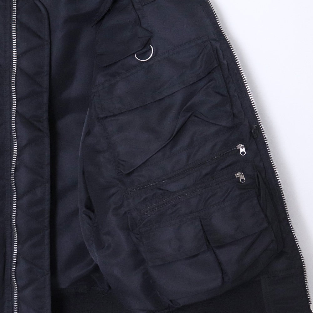 PHENIX 25AW TKMT MA-1 Bomber Jacket Black Size 1