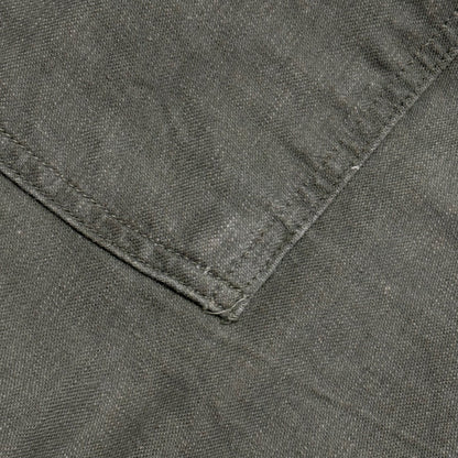 US ARMY 70s Vintage OG-107 Cotton Sateen Pants Olive Size 32×29
