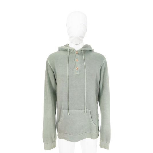 RAF SIMONS 2004 S/S Cotton Hoodie Green Size 46