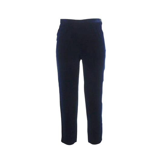 COMME des GARCONS Cupro Rayon Pants Navy Size M