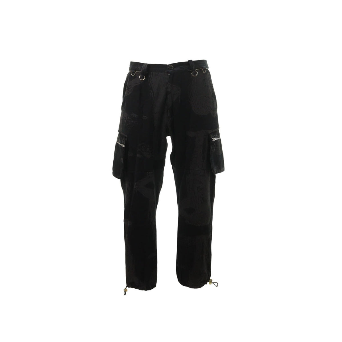 UNDERCOVER 2003 S/S Black Rayon Pants Size M