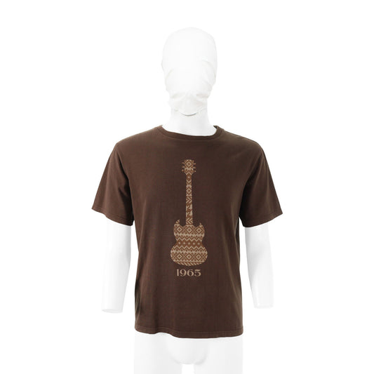 NUMBER (N)INE 2002 A/W Cotton T-Shirt Brown/Beige Size 4