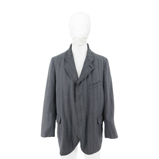 COMME des GARCONS 1999 S/S Jacket Grey Bordeaux Size S