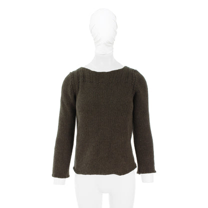 Maison Martin Margiela FW03 Brown Long Sleeve Shirt Size M