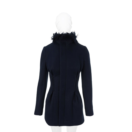 UNDERCOVER 2000 A/W Dark Navy Wool Coat