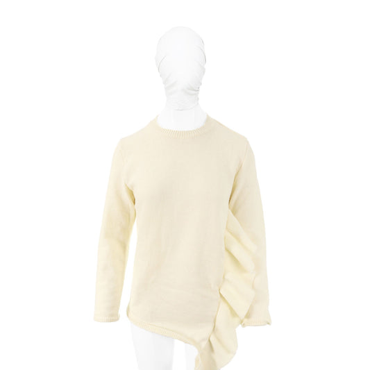 COMME des GARCONS 2022 A/W Off-White Acrylic Sweater Size XS
