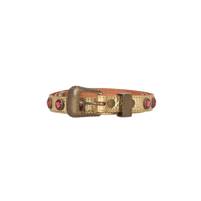 NUMBER (N)INE Gold Pink Belt