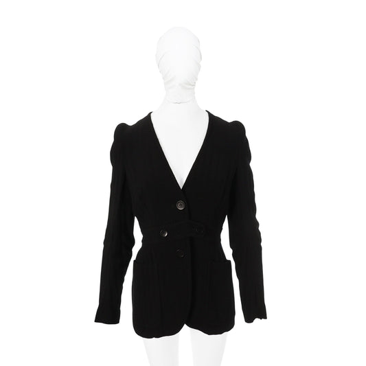 Maison Martin Margiela 1993A/W Black Jacket Size 42