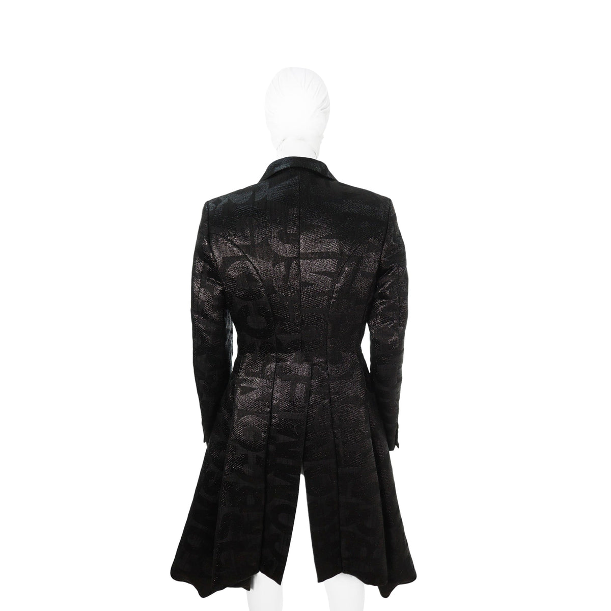 COMME des GARCONS HP 2020 S/S Coat Black Wool Silk Size S