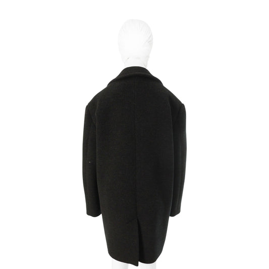 CELINE Gray Wool Coat Size 36