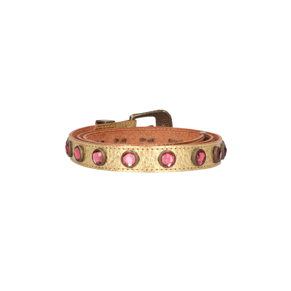 NUMBER (N)INE Gold Pink Belt
