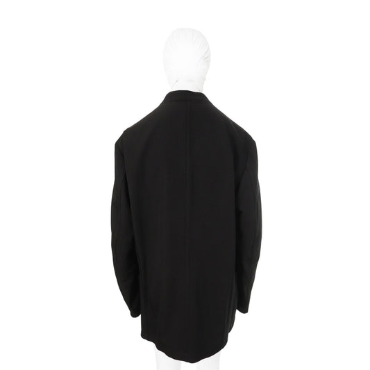 Yohji Yamamoto POUR HOMME 2004 S/S Wool Jacket Black Size 4