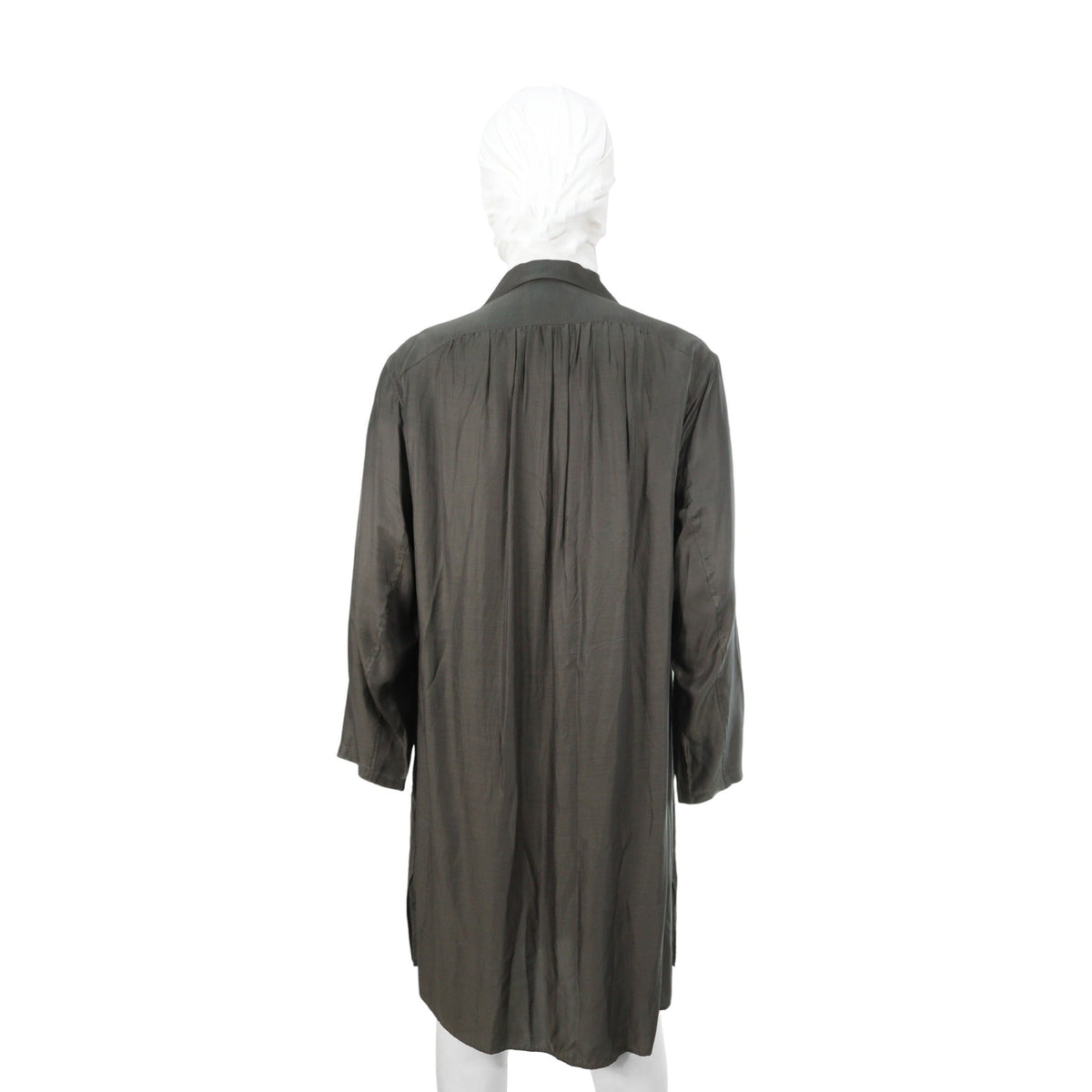 Yohji Yamamoto 2013 S/S Cupro Tencel Sleeve Shirt Size 2