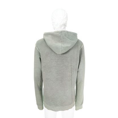 RAF SIMONS 2004 S/S Cotton Hoodie Green Size 46