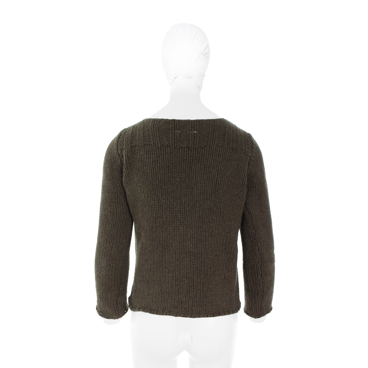 Maison Martin Margiela FW03 Brown Long Sleeve Shirt Size M