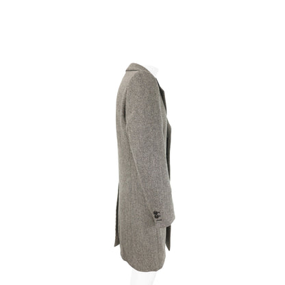 Maison Martin Margiela 04AW Wool Coat Light Gray Size 46