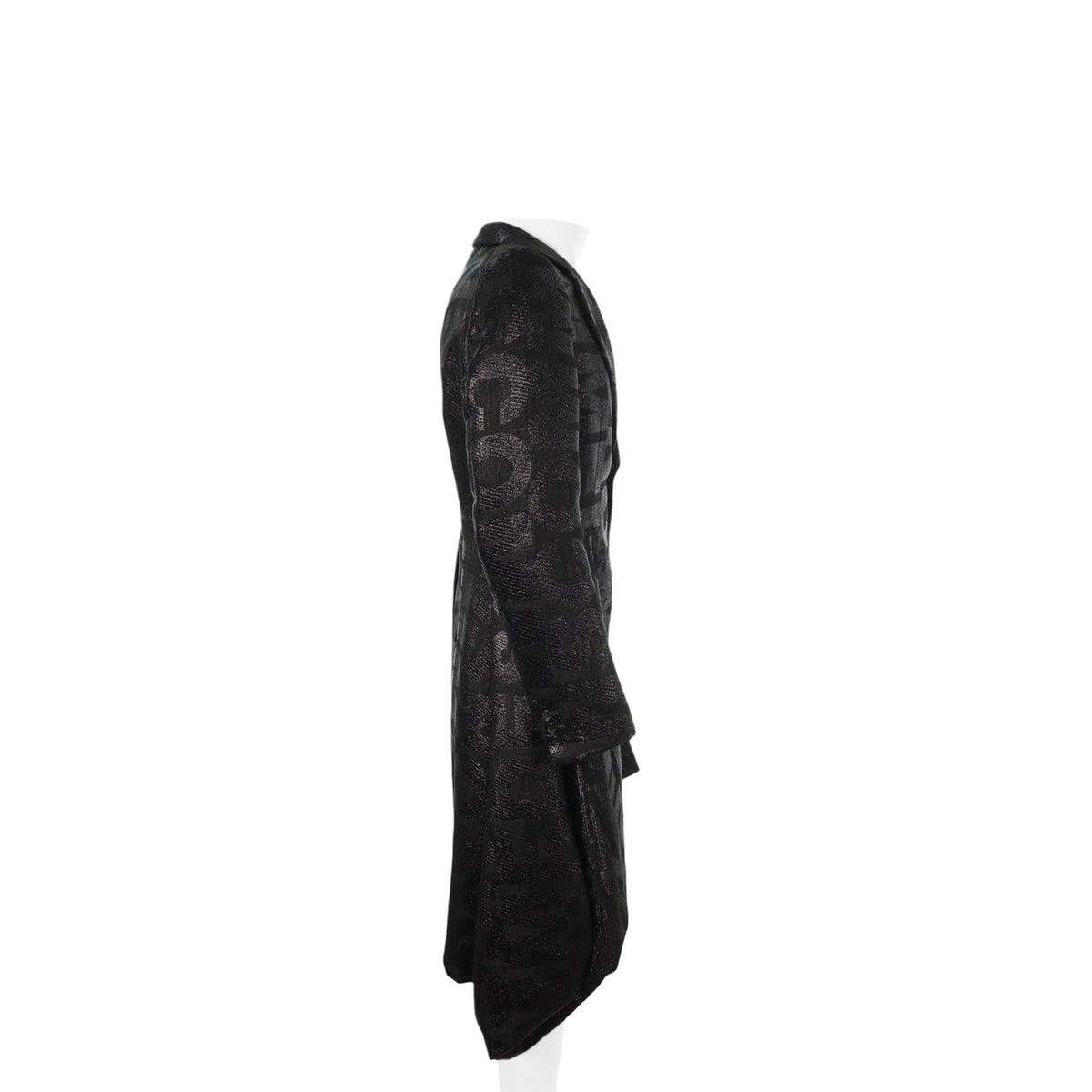 COMME des GARCONS HP 2020 S/S Coat Black Wool Silk Size S