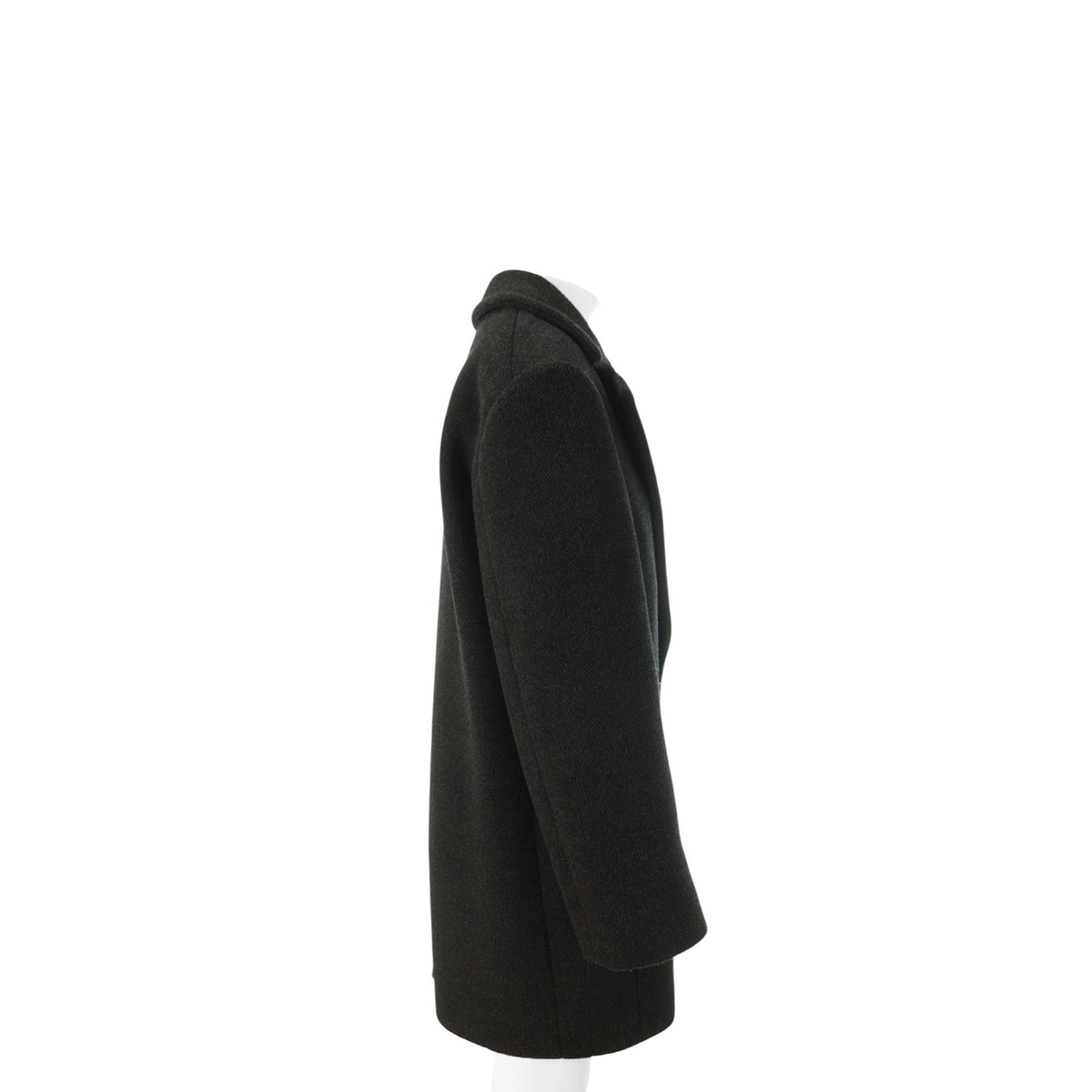 CELINE Gray Wool Coat Size 36