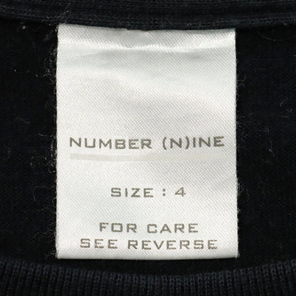 NUMBER (N)INE 2001 S/S Black Jacket Size 4