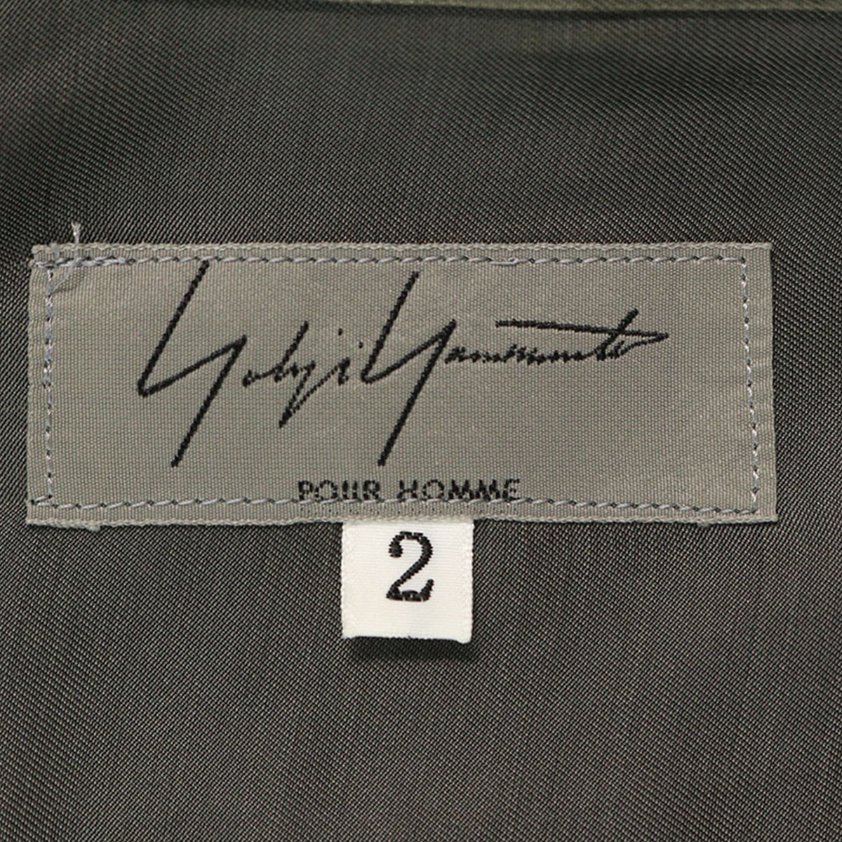 Yohji Yamamoto 2013 S/S Cupro Tencel Sleeve Shirt Size 2