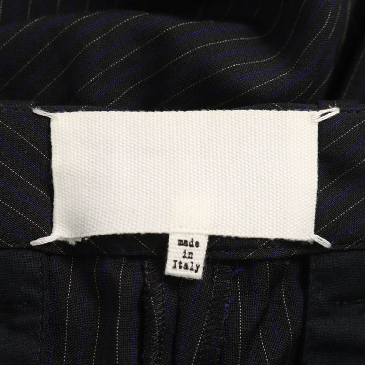 Maison Martin Margiela 2015 S/S Navy Wool Pants Size 40