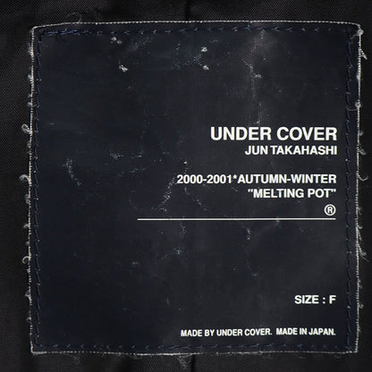 UNDERCOVER 2000 A/W Dark Navy Wool Coat