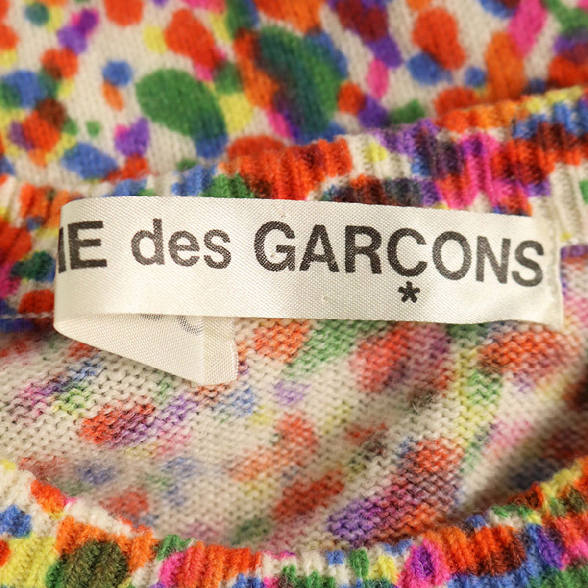 COMME des GARCONS 1992 S/S Wool Knit Multi