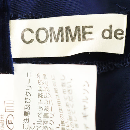 COMME des GARCONS Cupro Rayon Pants Navy Size M