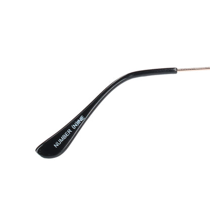 NUMBER (N)INE Black Gold Sunglasses