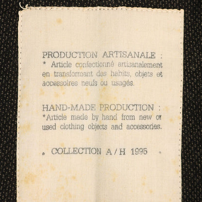 Maison Martin Margiela 1995A/W Gray Black Coat