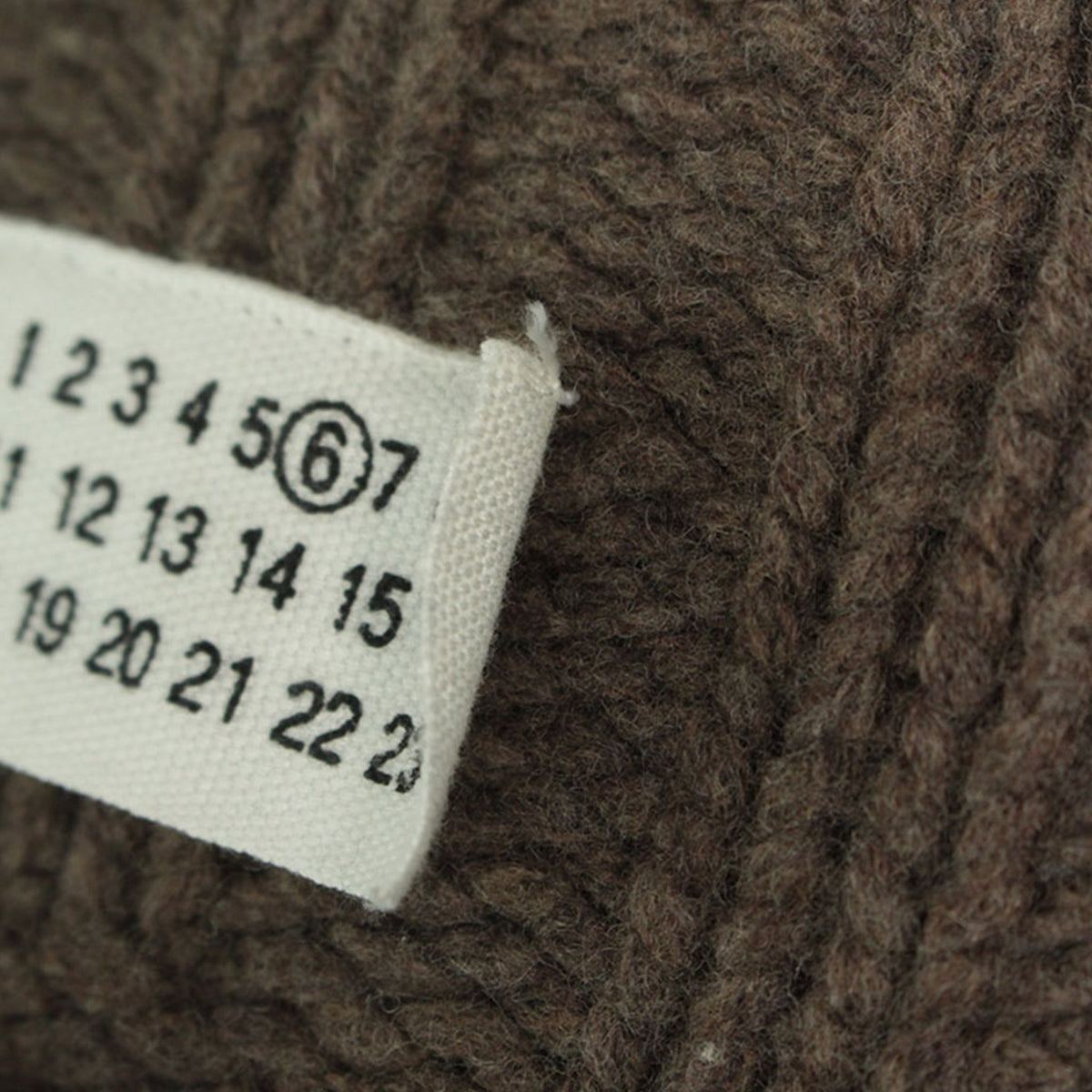 Maison Martin Margiela FW03 Brown Long Sleeve Shirt Size M