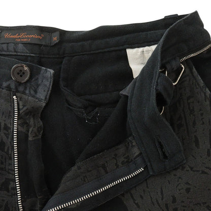 UNDERCOVER 2003 S/S Black Rayon Pants Size M