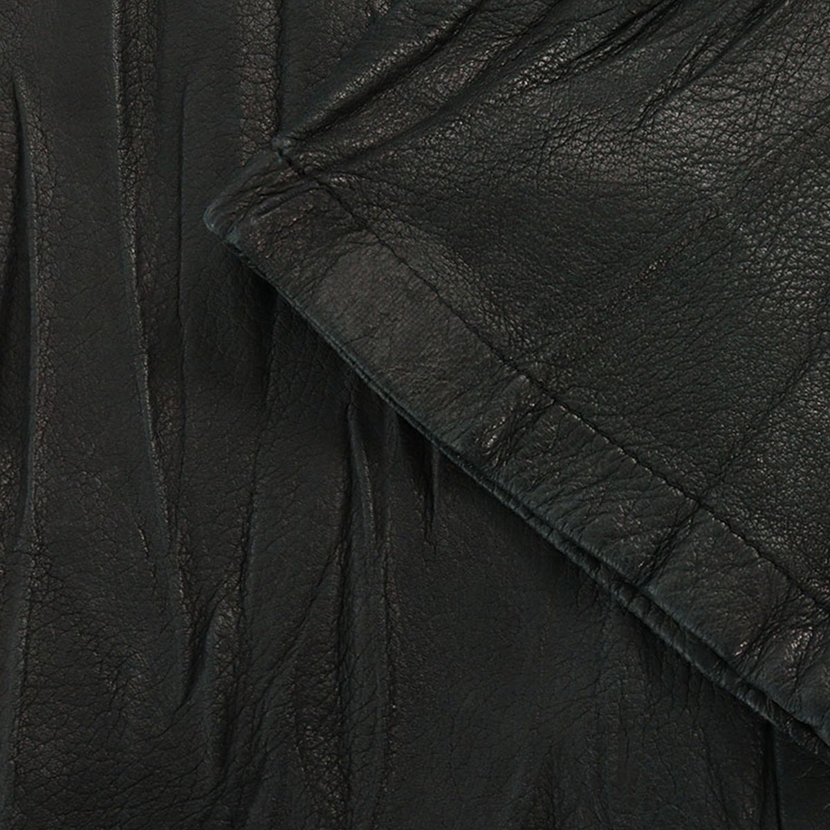 JEAN'S PAUL GAULTIER Black Sheepskin Casual Pants Size 48