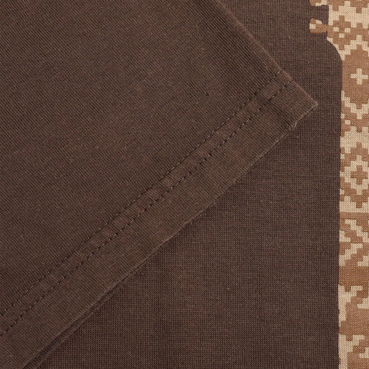 NUMBER (N)INE 2002 A/W Cotton T-Shirt Brown/Beige Size 4