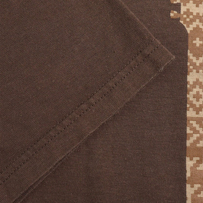 NUMBER (N)INE 2002 A/W Cotton T-Shirt Brown/Beige Size 4
