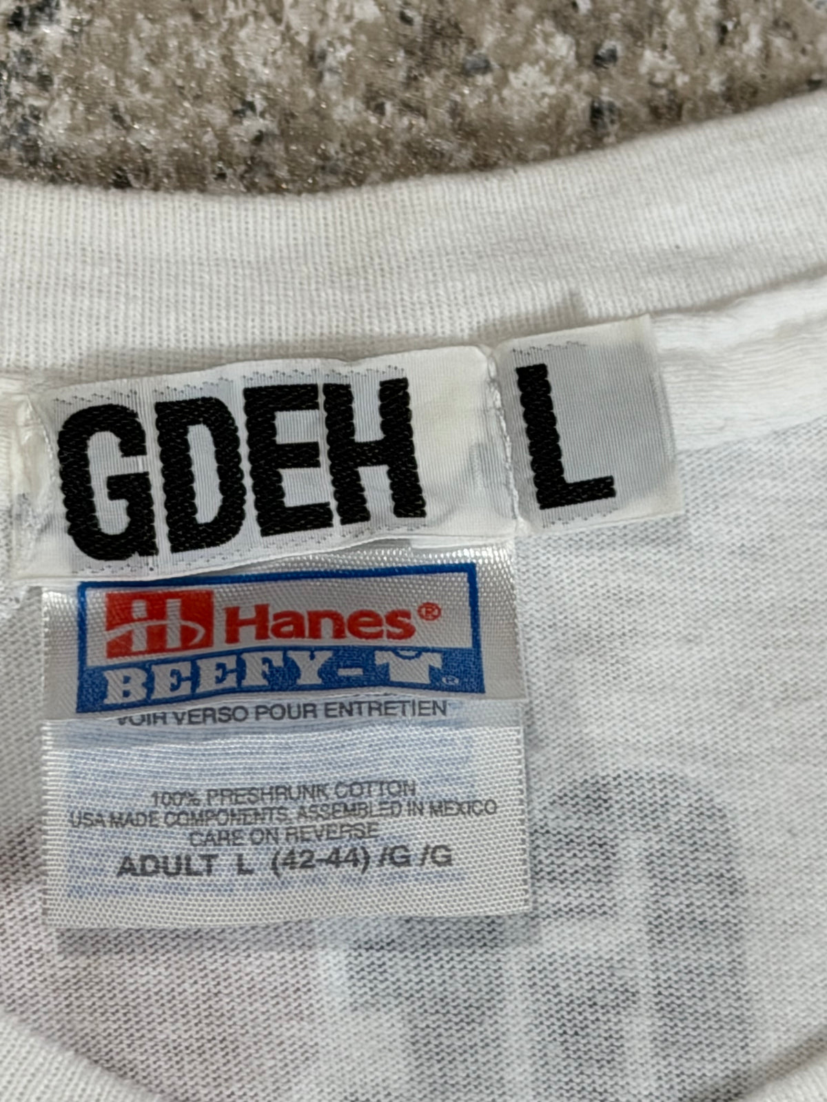 GOODENOUGH Micro G Logo T-Shirt White Size L