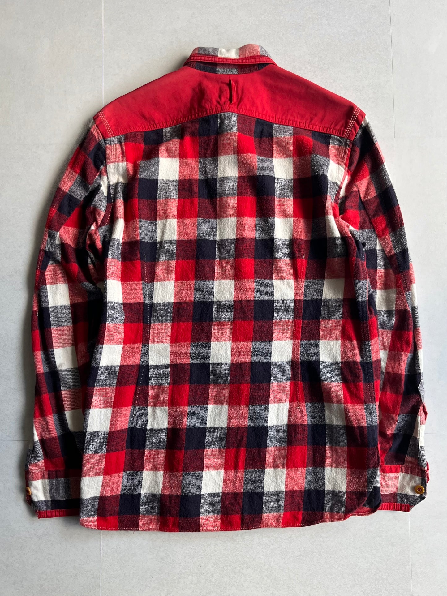 Junya Watanabe MAN Multi Patchwork Check Shirt Size S