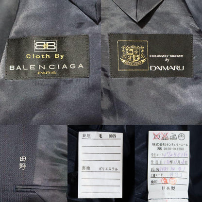BALENCIAGA 00s Wool Lustrous Daimaru Exclusive Blazer