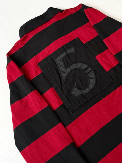 POLO by Ralph Lauren Back Number Border Polo Shirt Size L